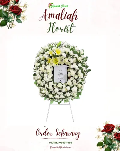 Krans Bunga Duka Cita di Selaawi